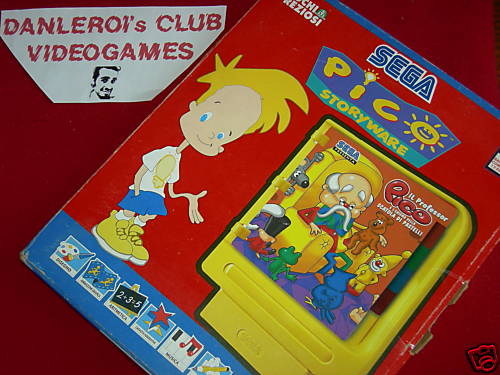 Jeu Sega Pico - Richard Scarry's Logistoire - Bon état Pour Console éducative